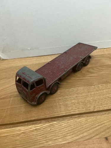 Dinky 905 Foden Flat Truck With Chains - Good Vintage Original 1950s