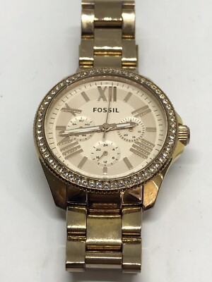 Fossil AM4483 Cecile Multifunction Womens Stainless Steel Analog