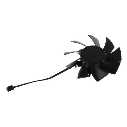 T128015SH 75MM 2Pin DC 12V 0.32AMP Cooling Fan For EVGA GTX 650 650Ti GTS 450 - Afbeelding 5 van 8