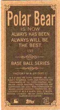 2002 Topps 206 Baseball Mini Polar Bear Back You Pick Complete Your Set 1-375