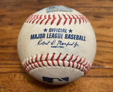 Thairo Estrada Giants Game Used SINGLE Baseball 5/8/2023 vs Nationals Hit #229