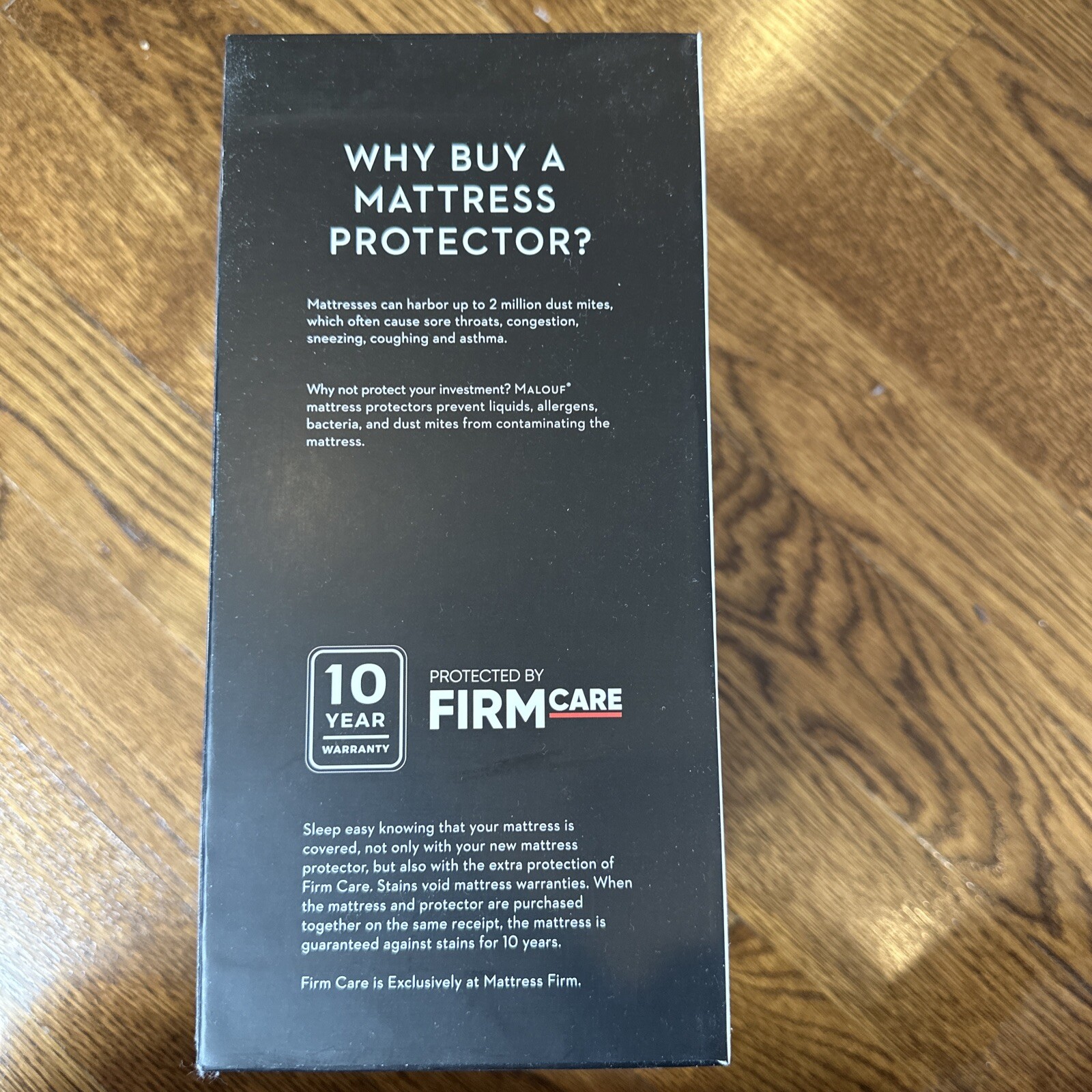 King Malouf Sleep Tencel Smooth Mattress Protector Waterproof Firmcare