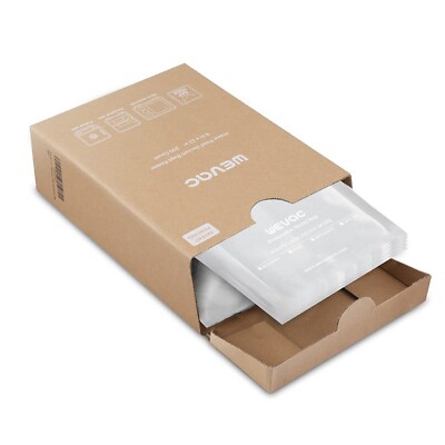 Wevac 8  x 12  200 Count Food Vacuum Sealer Bags Keeper, PreCut Quart, Ideal ...