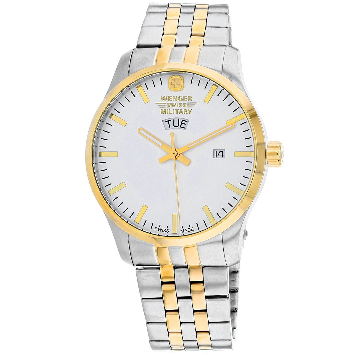Wenger terragraph stainless steel men's watch sale