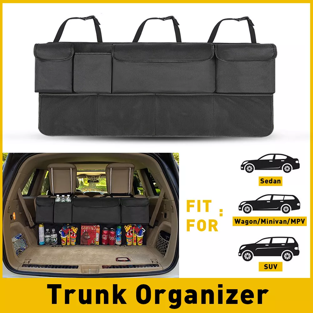 Cars Cargo Net Trunk Organizer Hanging Back seat Storage Organizer