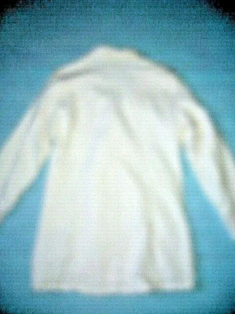 Caban coton blanc S 36/38/40 - Photo 3/3