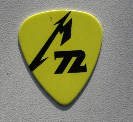 METALLICA GUITAR PICK James Hetfield 8/4/24 Gillette Stadium