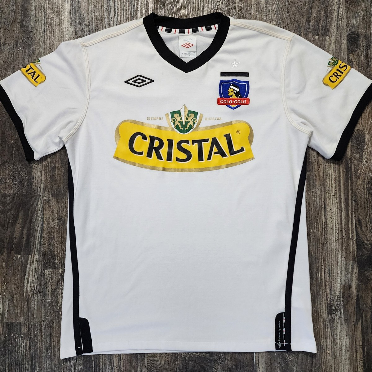 2011 Umbro Colo Colo Home Soccer Jersey Esteban Paredes Men M