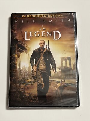 I Am Legend Movie DVD 2007 Will Smith Widescreen Edition New Sealed