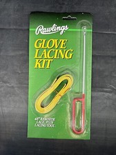 Rawlings Glove Lacing Kit 48  Rawhide Lace  Lacing Tool Baseball Softball NEW
