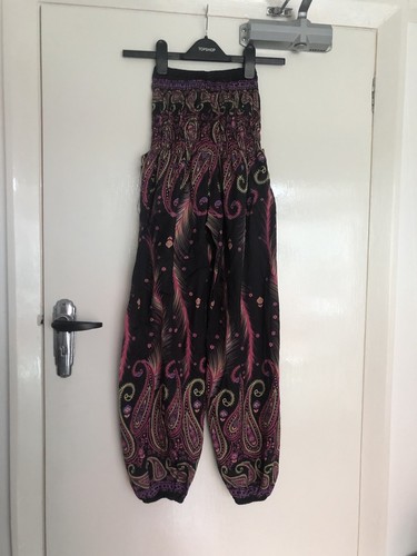 Paisley Festival Trousers Small - Picture 2 of 4