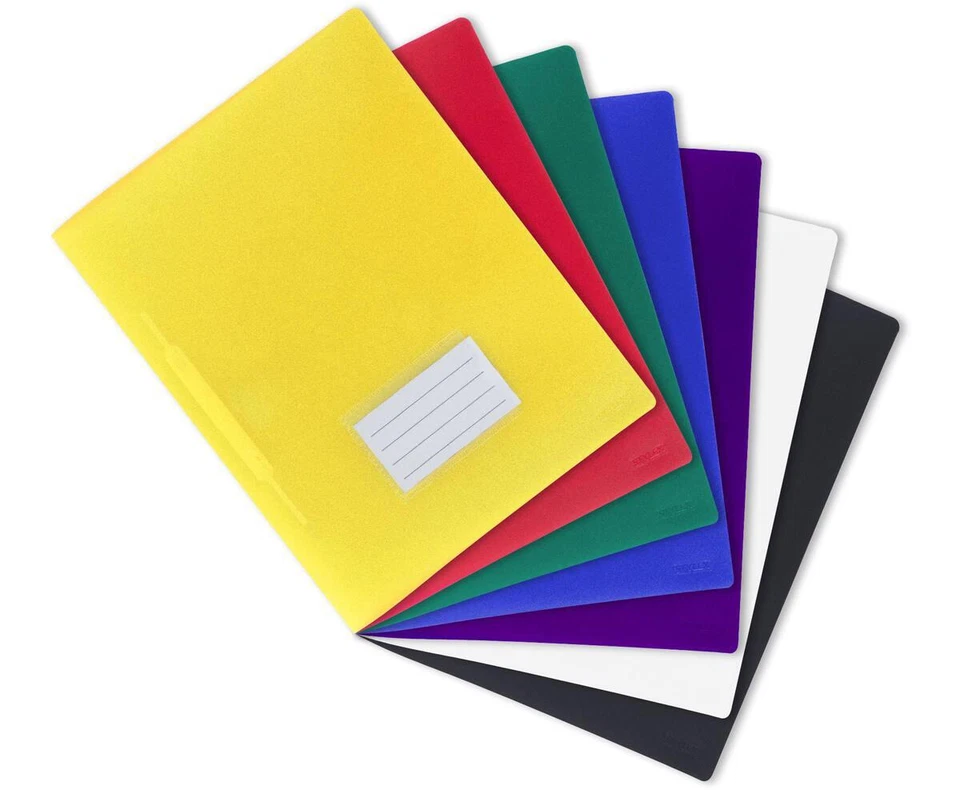 STYLEX Schnellhefter DIN A4 Kunststoff Stabil Comfort PP mit Einstecktasche innen TOP