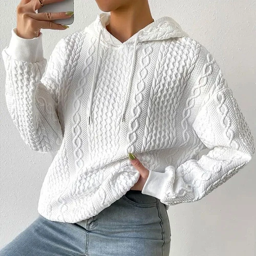 Damen Sportswear Oversized Pullover Hoodie Kapuzenpullover Hoody Sweatshirt DE** - Bild 6 von 22