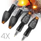 LED Turn Signal Indicator Amber Lights Blinker Brake For Yamaha TW200 Motorcycle