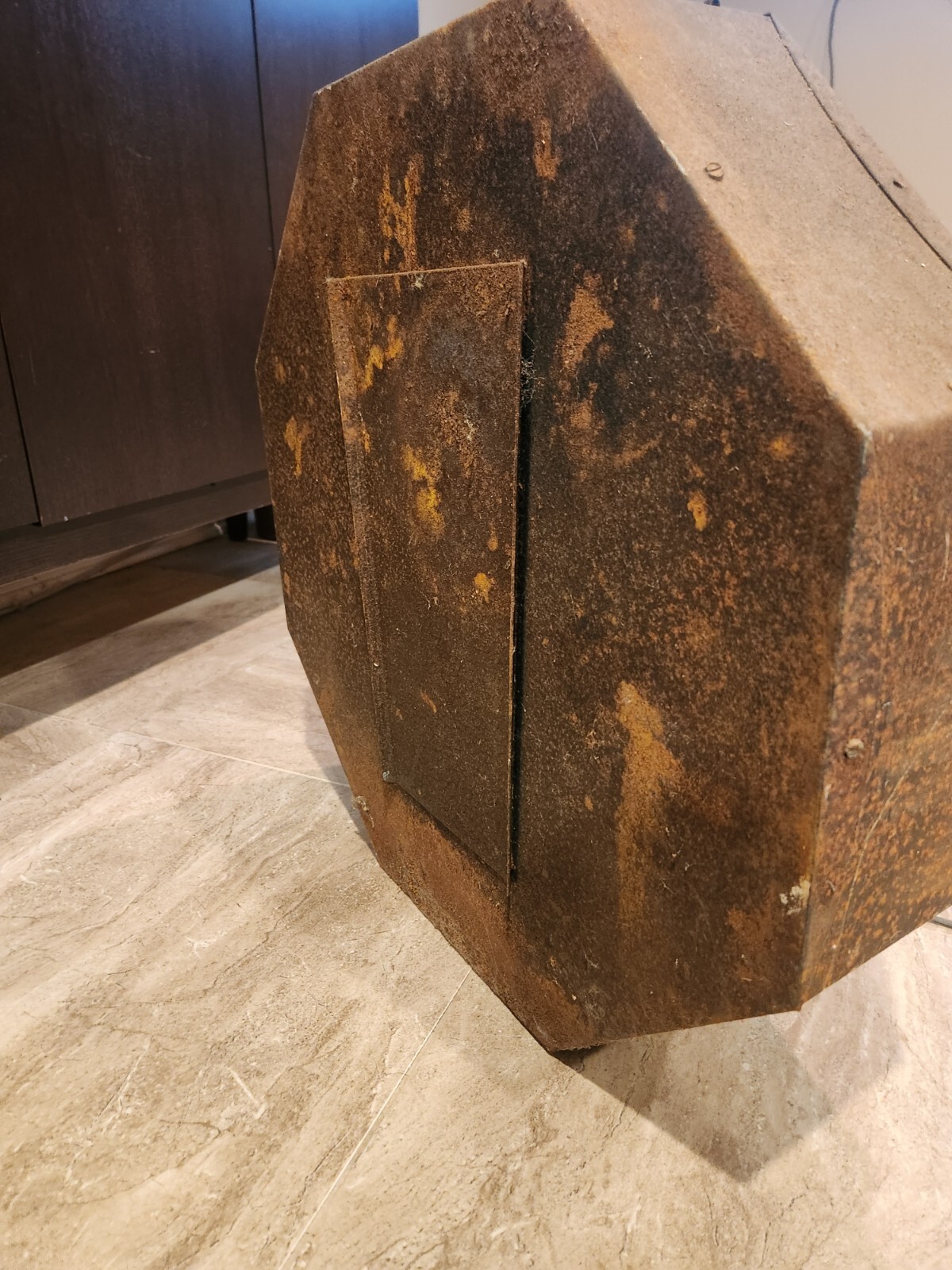 1940's octagon Neon Display Products Co.clock vintage advertising clock