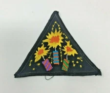 PATCH GSA Girl Scouts Fireworks Firecrackers Explosions Fire