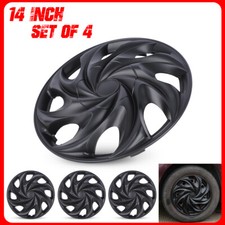 14 Set Of 4 Chrome Wheel Covers Snap On Full Hub Caps Fit R14 Tire Steel Rim 14 Set Of 4 Chrome Wheel Covers Snap On Full Hub Caps Fit R14 Tire Steel Rim
