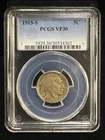 1915-S Buffalo Nickel – PCGS VF30 Rare Date Coin