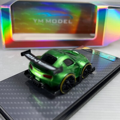 1/64 YM Model X Era Q Car Mercedes Benz AMG GT3 Q Car Green