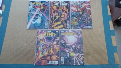 INFINITY COUNTDOWN 1-5 NM 2018 Complete Series Marvel ADAM WARLOCK GUARDIANS