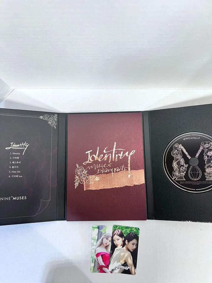 Nine Muses Mini Album Muses Diary Part 2 CD Photocards Great Promo Rare OOP Foto 4 de 4