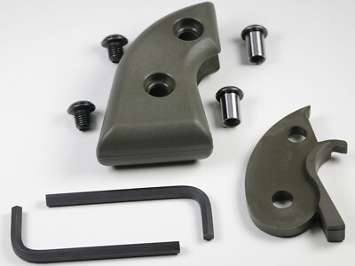 Larger Replacement Grip For Leinad/Cobray Derringer - OD Green Polymer, Improves Hold On 45/410 Derringer 12 thumbnail image
