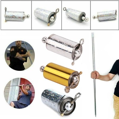 Metall Magic Pocket Staff Edelstahl Tragbarer Stab Zauberstab Martial Arts  N9H2