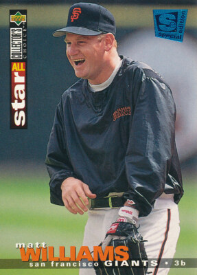 Matt Williams 1995 Upper Deck Collector's Special Edition #108 Giants 