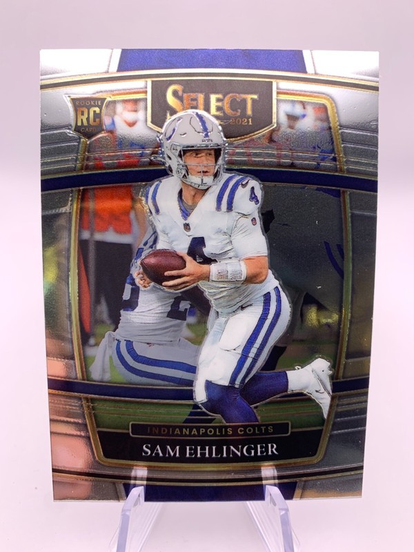 2021 Panini Select Football Colts Sam Ehlinger Concourse Rookie