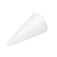 Foam Cones for DIY Arts and Crafts 4.33 x 2.17 inch Polystyrene Cones 1 Pack