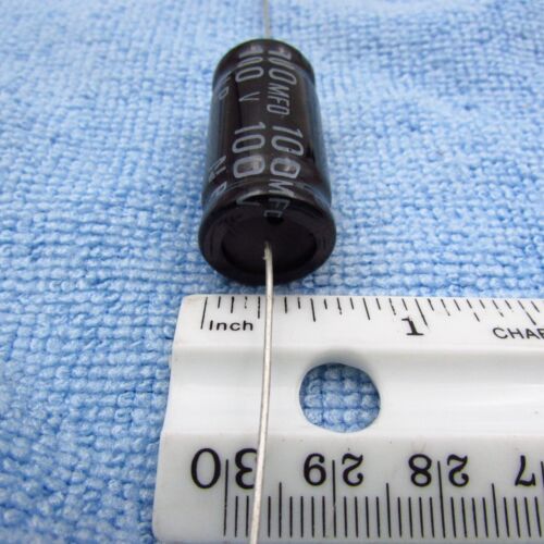 Qty 2 100uF 100V Electrolytic Non-Polarized Speaker Crossover Capacitor - Picture 5 of 5