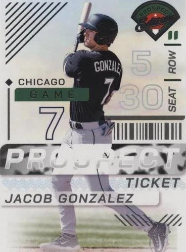 2024 Panini Prospect Edition - Jacob Gonzalez #136