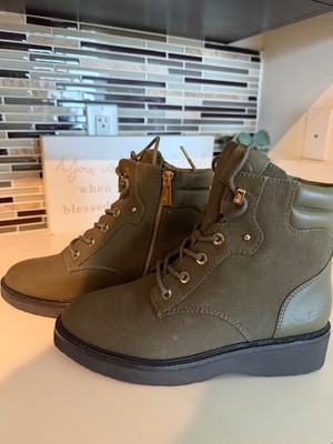 Michael Kors boots olive green