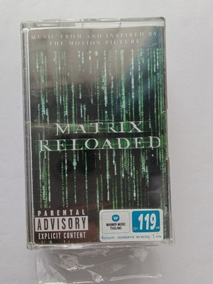 The Matrix Reloaded FACTORY SEALED DOUBLE cassette album