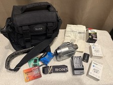 Sony Handycam DCR-HC21 MiniDV Camcorder Kit NightShot Plus 20x Zoom Tested