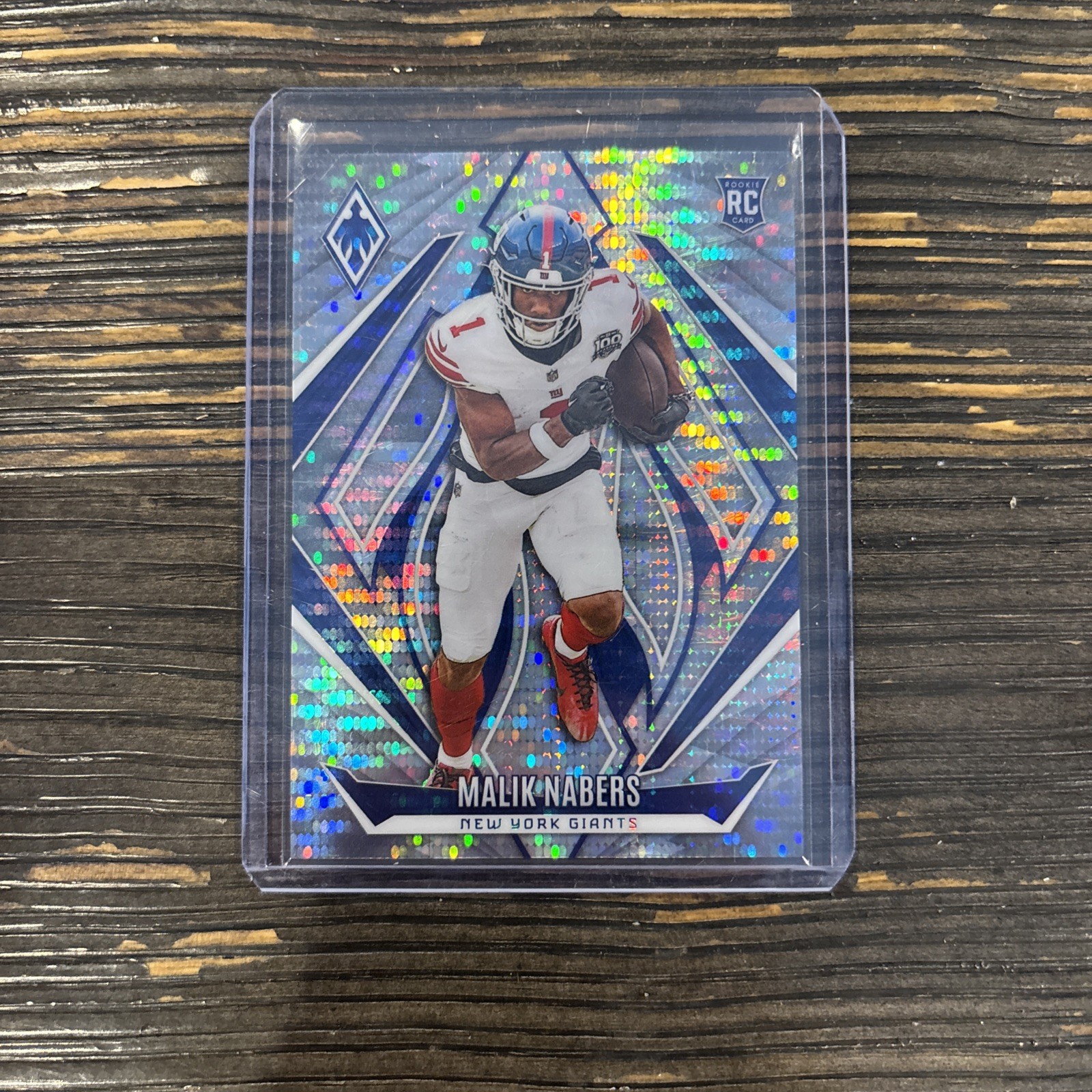 2024 Panini Phoenix - Rookies Malik Nabers #221 Pulsar /200 (RC)