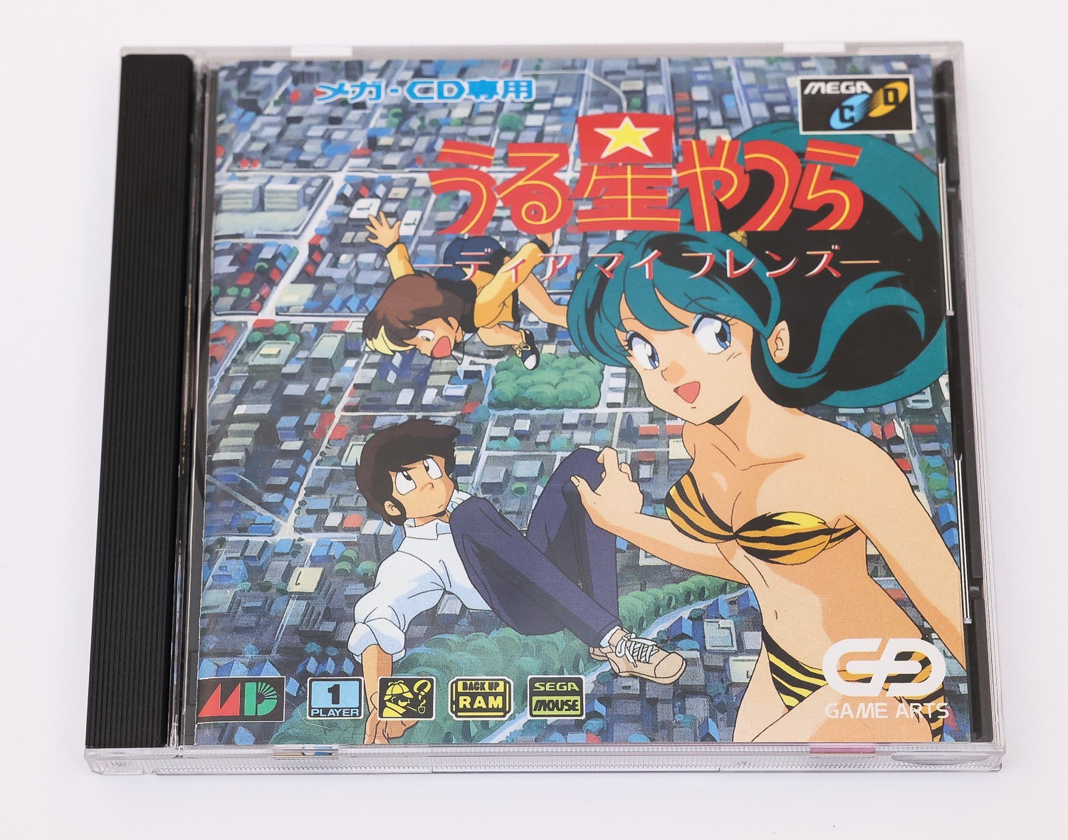 Urusei Yatsura Dear My Friends - Sega Mega CD JP Japan NTSC-J - Used