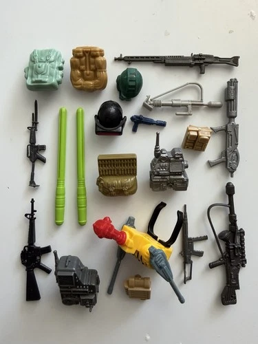 Vintage Lot Hasbro 1980’s/90’s/00’s G.I. Joe ARAH 3.75” Weapons & Accessories