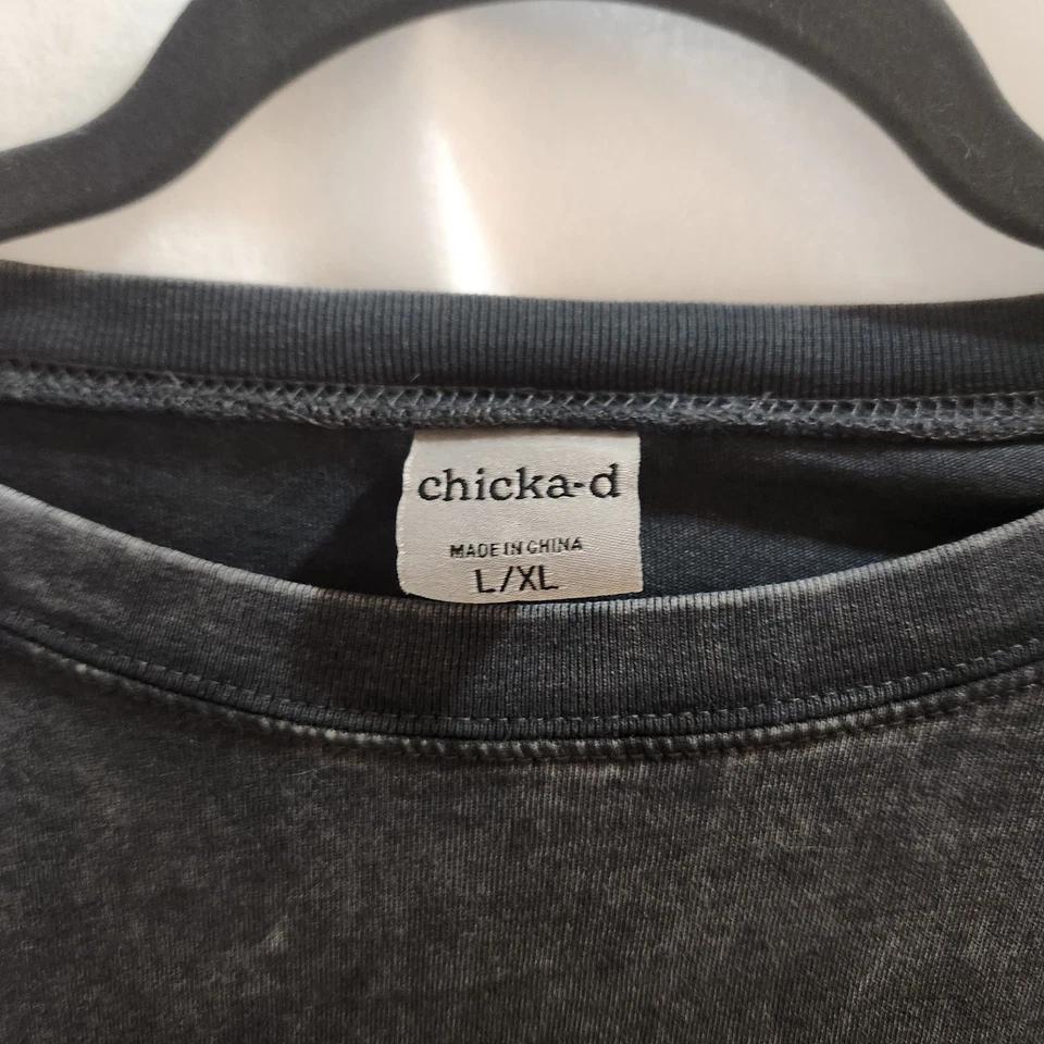 Tshirt University Of Tennessee Xl Stone Washed T Shirt Black With Orange Decal.  - Image 3 of 4