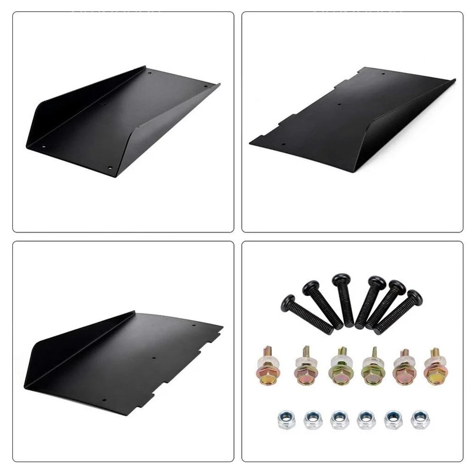 For VW Volkswagen Jetta Rear Bumper Diffuser Lip Splitter Spoiler Shark Fin Kits - Изображение 4 из 4