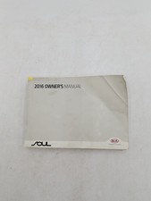 2016 Kia Soul Owners Manual With Free Shipping 