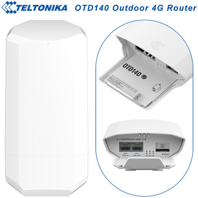 Teltonika OTD140 Outdoor LTE 4G Router 2x SIM Slot PoE 802.3af/at (IN & OUT)