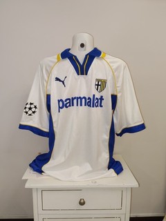 Maglia Parma Strada match Worn indossata Champions 97/98 vs Sparta Praga COA