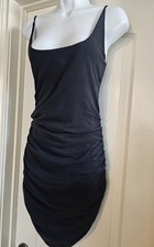 Windsor Sexy Little Black Dress Bodycon NWT Charcoal Color Small Be Witch Ready