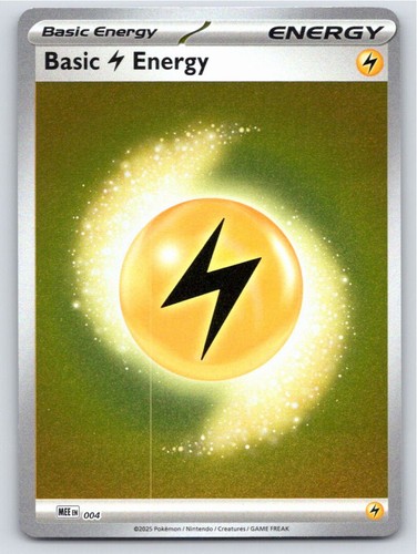 POKEMON BASIC LIGHTNING ENERGY MEGA EVOLUTION ENERGIES 004 NM A27153 FREE S&H