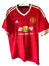 Manchester United Home Adidas Football Jersey 15/16