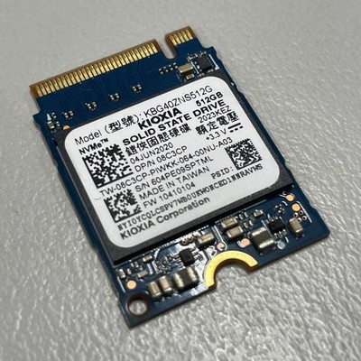 Genuine KIOXIA BG4 512GB M.2 2230-S2 PCIe NVMe SSD KBG40ZNS512G