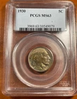 1930 Buffalo Nickel PCGS MS63