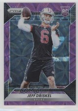 2016 Panini Prizm Rookie Purple Scope Prizm 47/99 Jeff Driskel #216 2h5