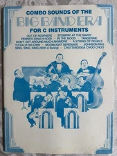 Music Book COMBO SOUNDS OF THE BIG BAND ERA FOR C Instruments CPP/Belwin 1985